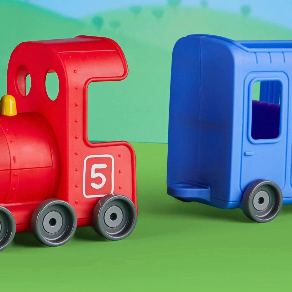 Peppa Pig Peppa’s Adventures Miss Rabbit’s Train Vehicle – TOYBOX