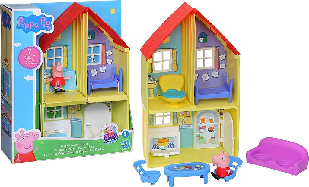 Peppa Pig Peppa's Adventures Peppa's Family House - TOYBOX Toy Shop