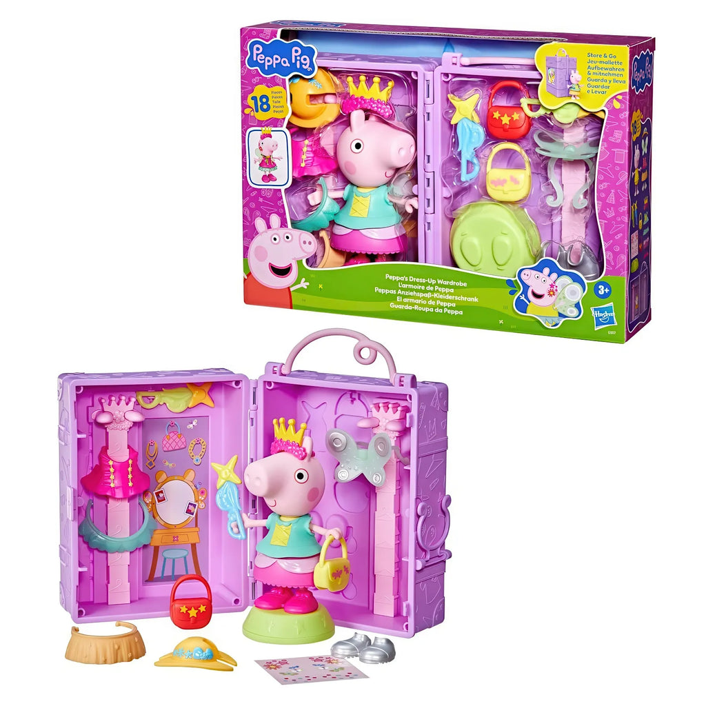 Peppa Pig: Peppa's Dress-up Wardrobe Playset