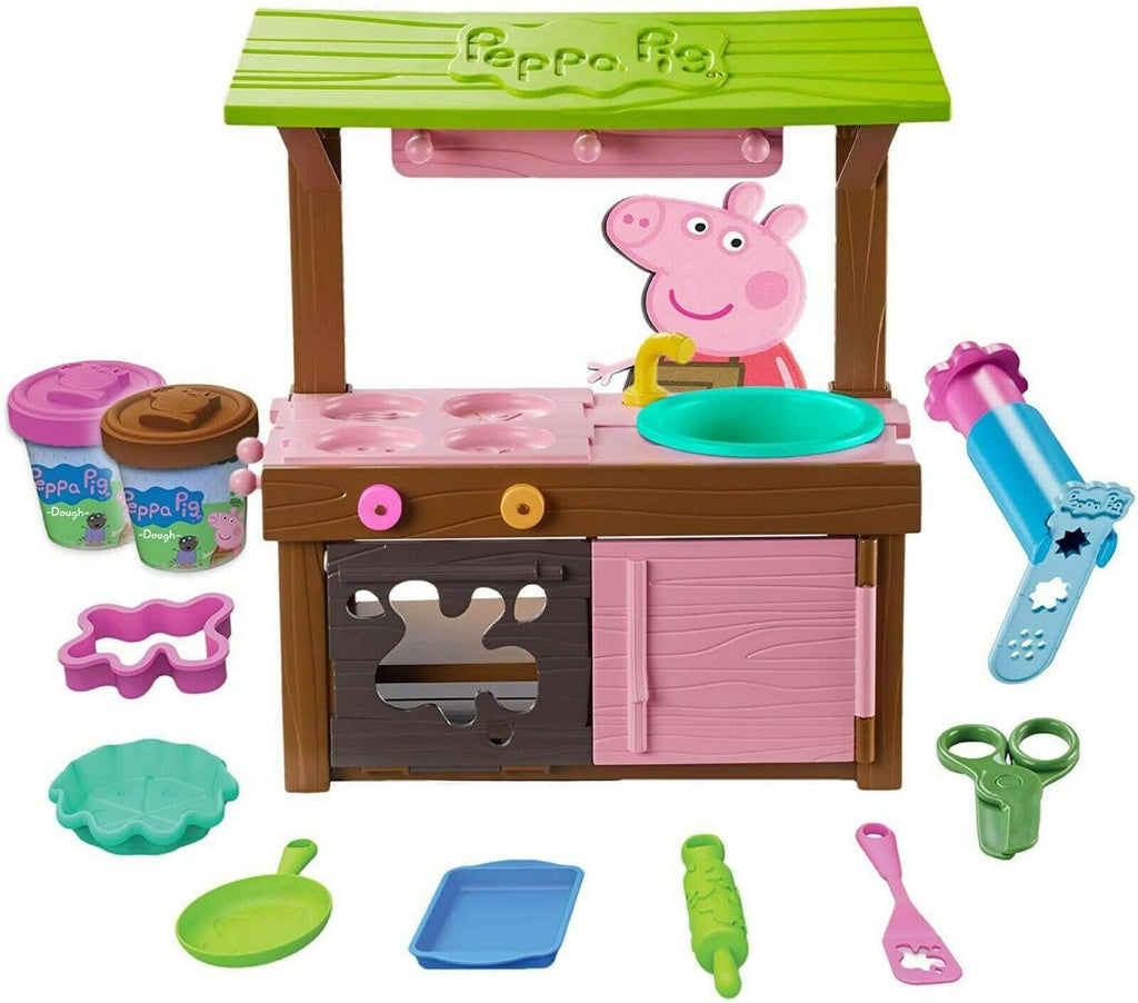 Peppa Pig Peppa's Mud Kitchen Dough Set - TOYBOX Toy Shop