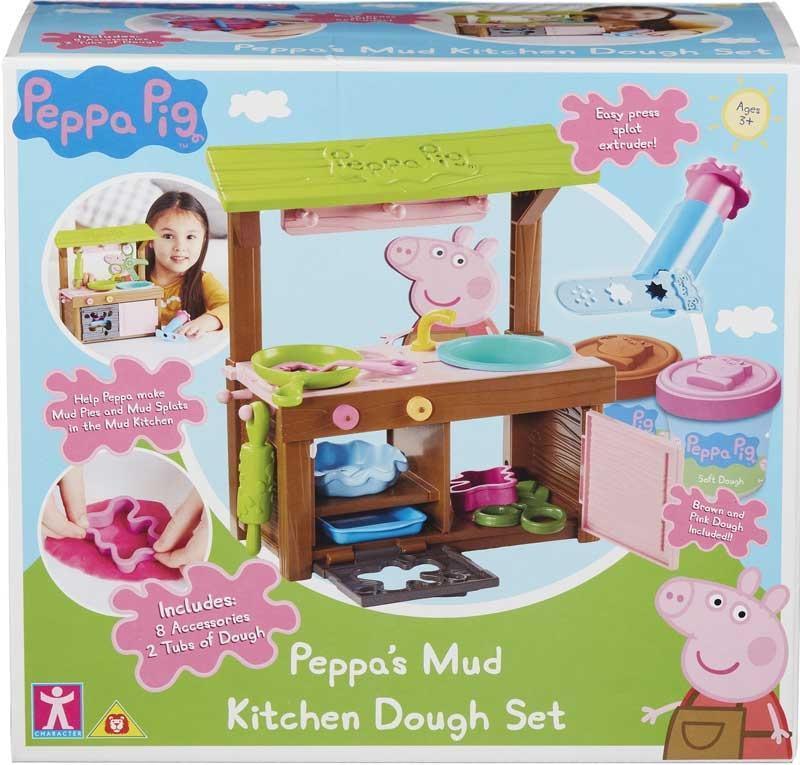 Peppa Pig Peppa's Mud Kitchen Dough Set - TOYBOX Toy Shop