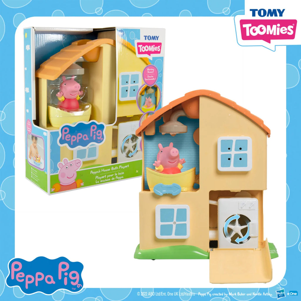 Peppa Pig Peppa's House Bath Playset - TOYBOX Toy Shop