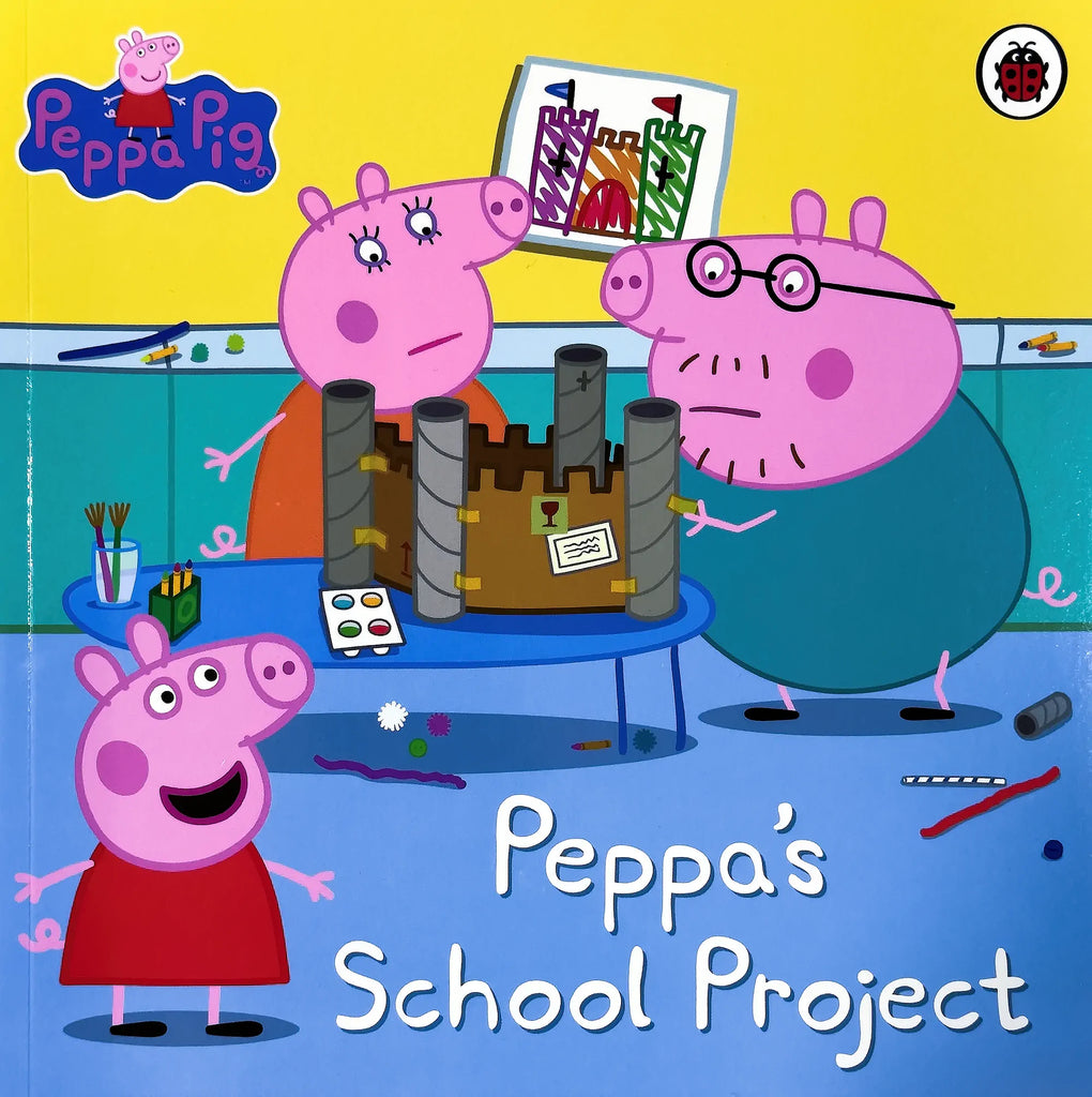 Peppa Pig: Peppa's School Project Paperback Book