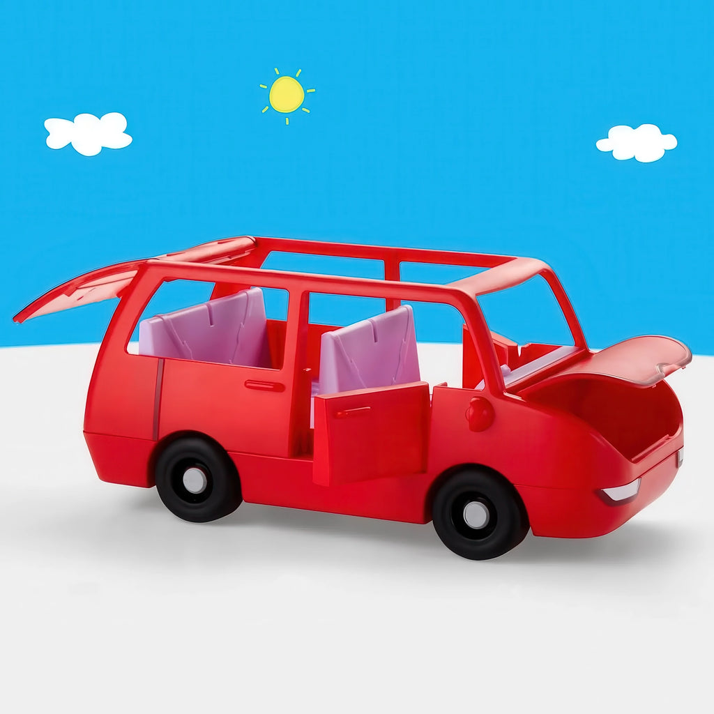 Peppa Pig Peppas Large Family Car Playset - Red