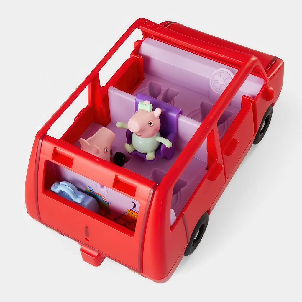 Peppa Pig Peppas Large Family Car Playset - Red