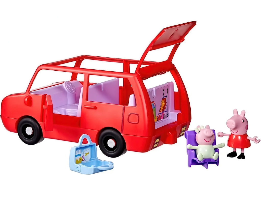 Peppa Pig Peppas Large Family Car Playset - Red