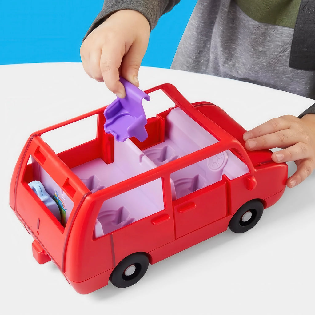 Peppa Pig Peppas Large Family Car Playset - Red