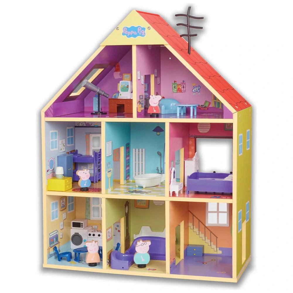 Peppa Pig's Wooden Playhouse 65cm - TOYBOX Toy Shop