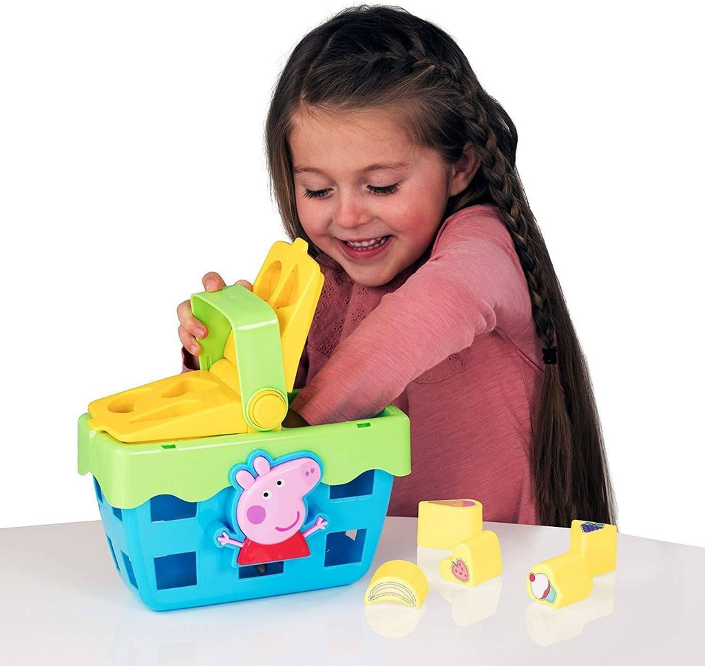 Peppa Pig Shape Sorter Toy Picnic Set - TOYBOX Toy Shop