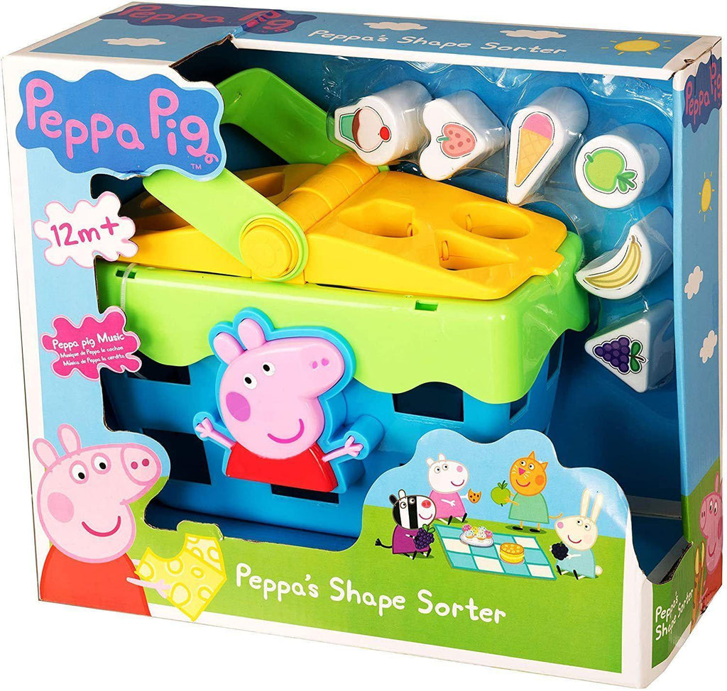 Peppa Pig Shape Sorter Toy Picnic Set - TOYBOX Toy Shop