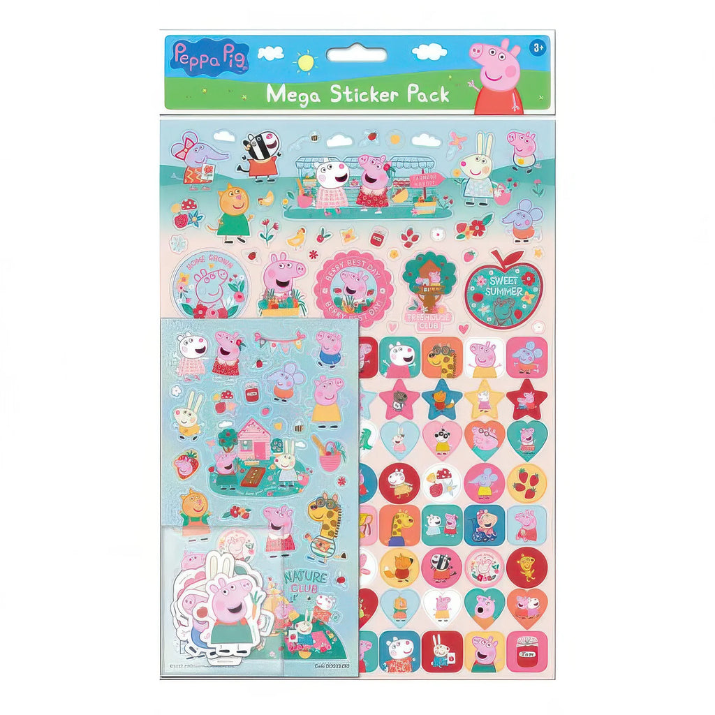 Peppa Pig Summer Mega Sticker Pack