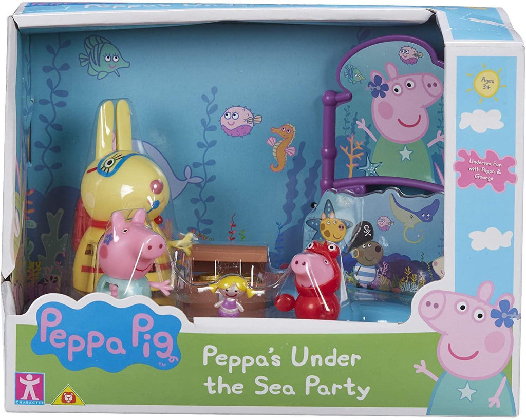 Peppa Pig Under The SEA Party Mermaid Set - TOYBOX Toy Shop