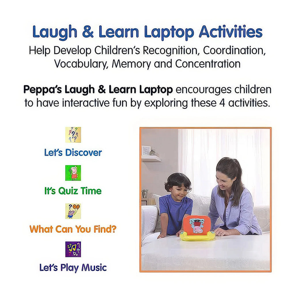 Peppa Pig's Laugh & Learn Laptop