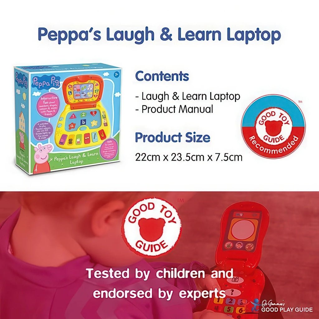 Peppa Pig's Laugh & Learn Laptop