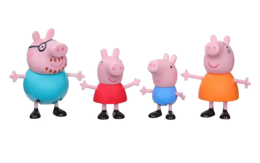Peppa Pig Family 4 Figure Pack - Assorted