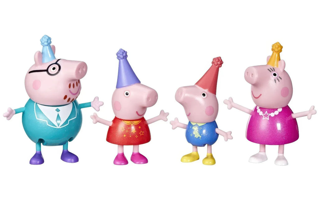 Peppa Pig Family 4 Figure Pack - Assorted