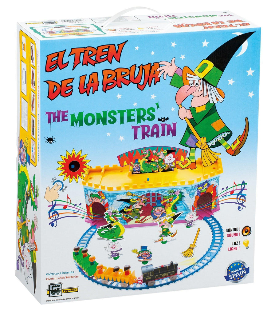 PEQUETREN 2000 The Monsters Train Playset - TOYBOX