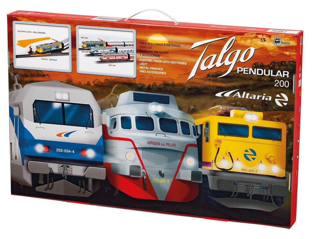 PEQUETREN 506 Talgo Pendular 200 Metallic Train Set - TOYBOX