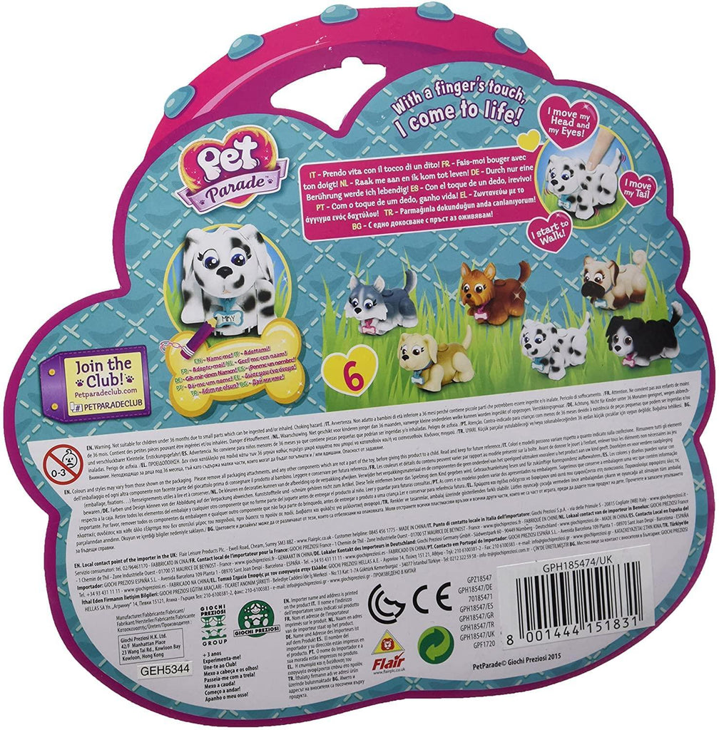 Pet Parade Border Collie Single Puppy Pack - TOYBOX Toy Shop