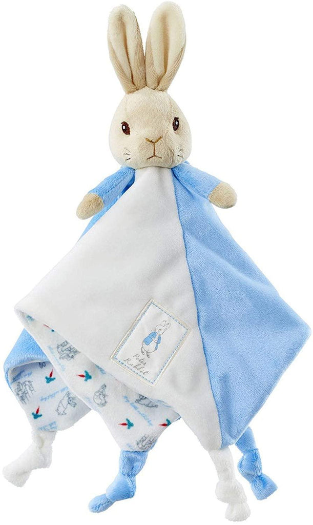 Peter Rabbit Blue Comfort Blanket - TOYBOX Toy Shop