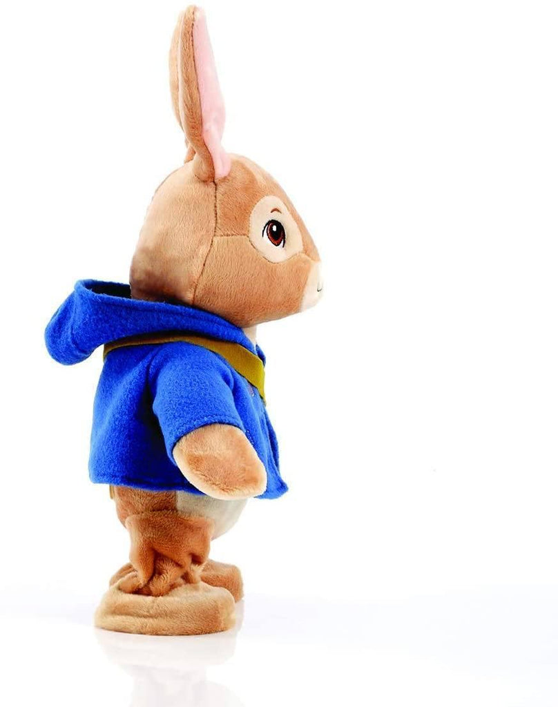 Peter Rabbit PO1238 Talking and Bouncing Peter Rabbit Plush Toy - TOYBOX Toy Shop