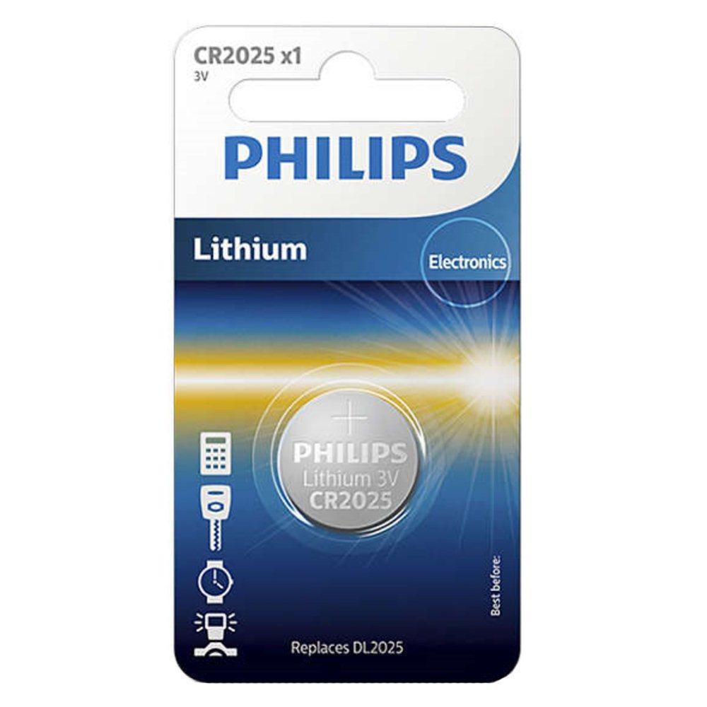 Philips Lithium 3V Button Cell Battery CR2025 - TOYBOX