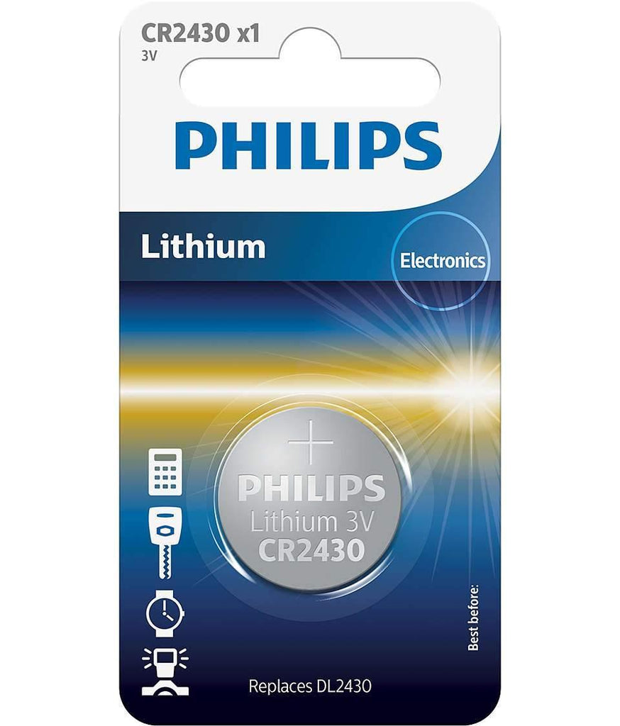 Philips Lithium 3V Button Cell Battery CR2430 - TOYBOX Toy Shop