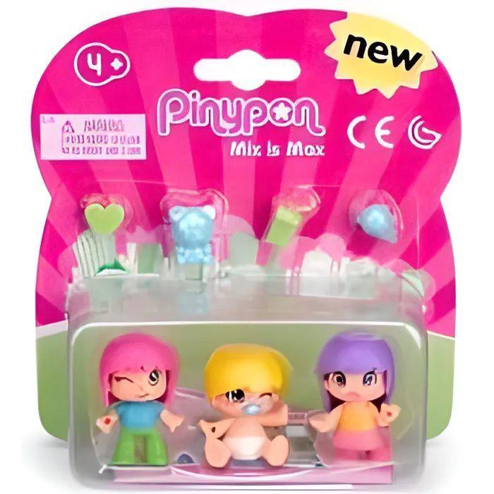 Pinypon Mix is Max Babies Figure 3-Pack - Assorted - TOYBOX Toy Shop