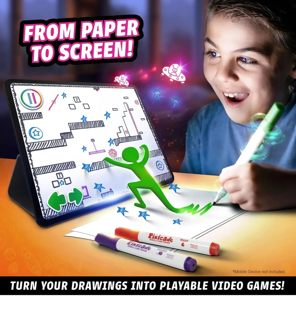 Pixicade! Draw & Play Video Game Maker | Buy Online at ♥️ TOYBOX