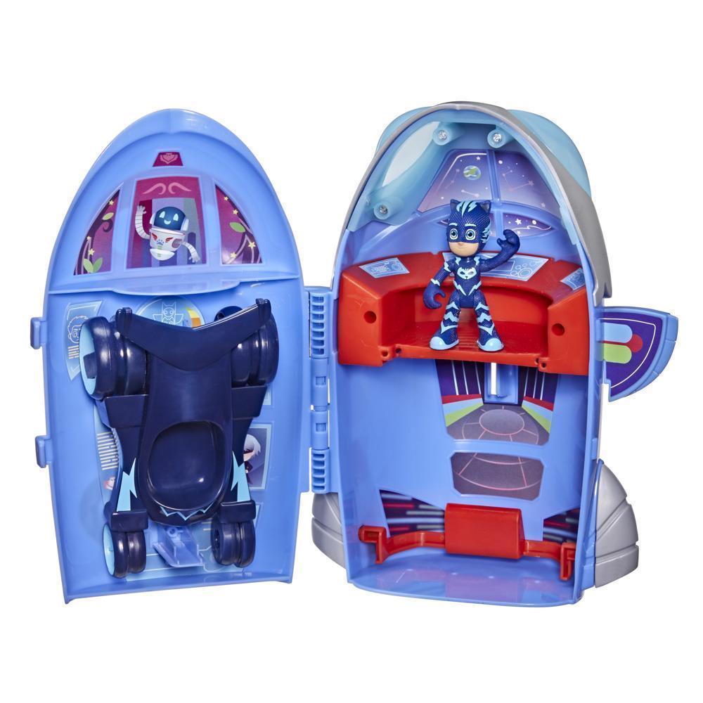 PJ Masks 2-in-1 HQ Playset Headquarters and Rocket - TOYBOX Toy Shop