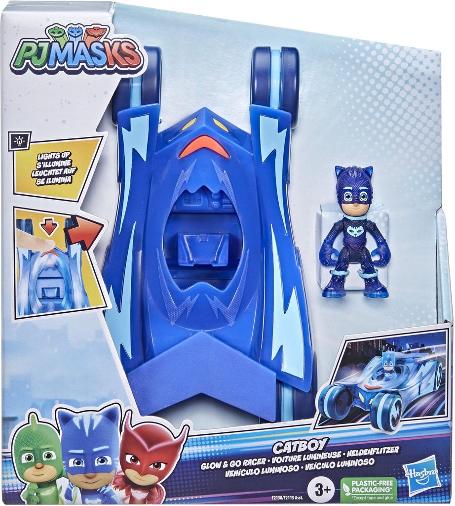 PJ Masks Glow And Go Racers - Assorted - TOYBOX Toy Shop