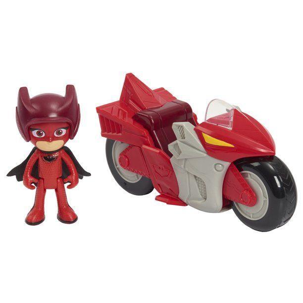 PJ Masks Kickback Motorcycles-Owlette 2 Piece Figure Set - TOYBOX Toy Shop