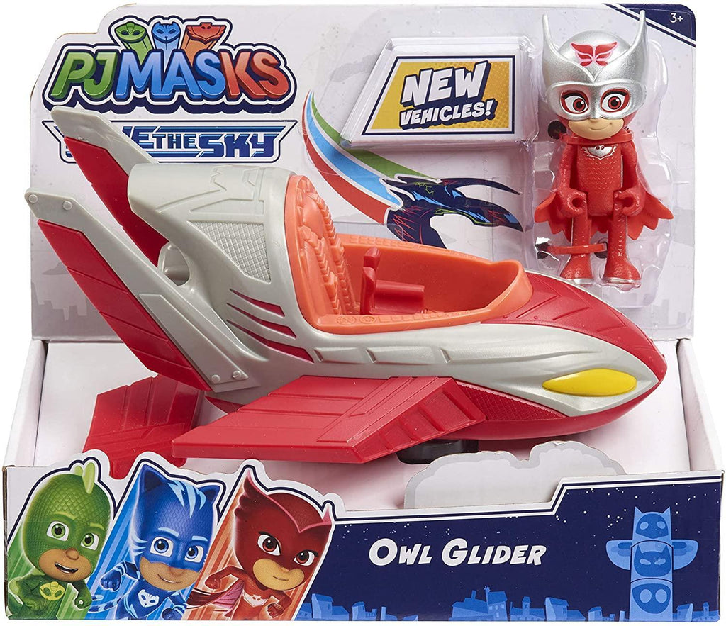 PJ Masks Save The Sky Owlette and Owl-Glider Playset - TOYBOX Toy Shop