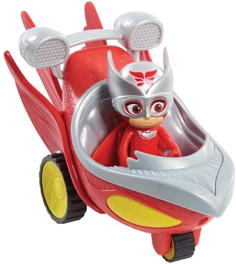 PJ Masks Speed Booster Vehicle & Figure - Owl Glider - TOYBOX Toy Shop