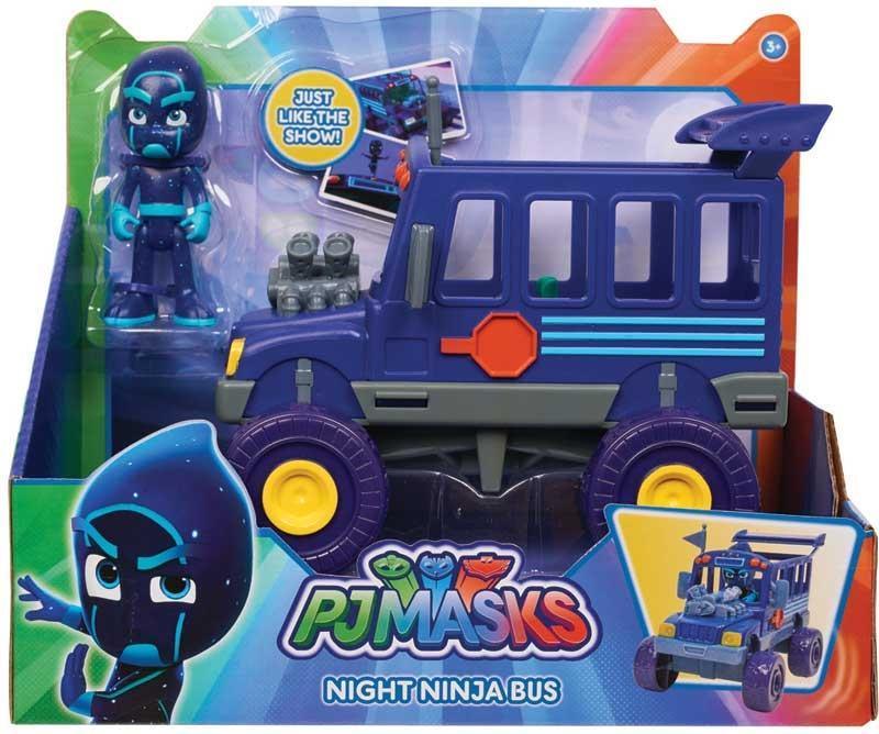 PJ Masks Vehicle & Figure - Night Ninja Bus Assortment - TOYBOX Toy Shop