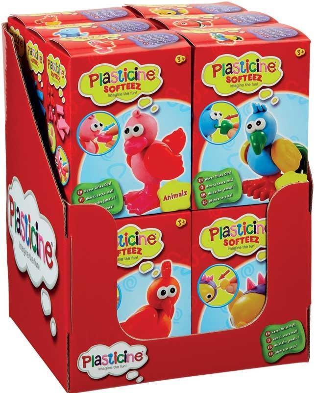 Plasticine Softeez Animals - Assorted - TOYBOX Toy Shop