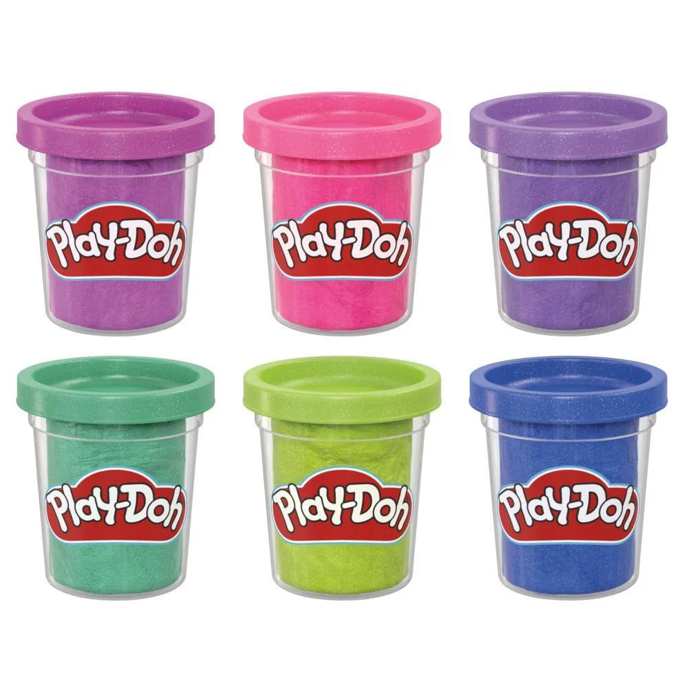 Play-Doh 6 Pack Sparkle Collection - TOYBOX Toy Shop