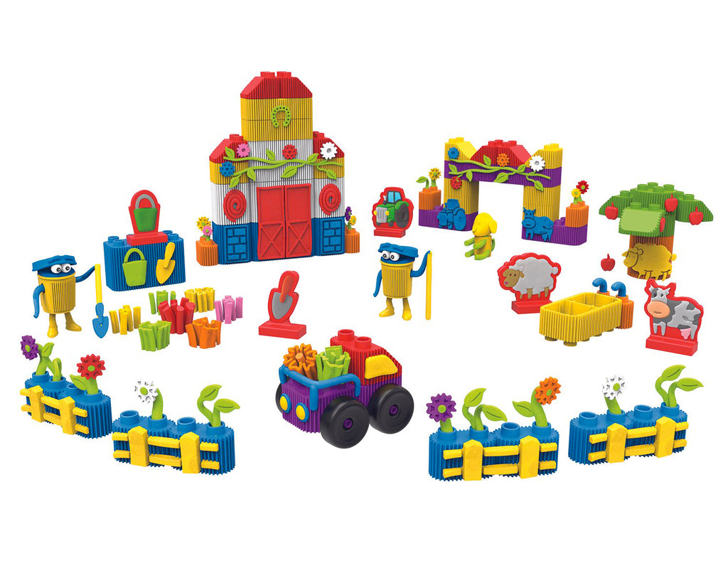 Play-Doh Blocks Farm Blocks Playset - TOYBOX Toy Shop