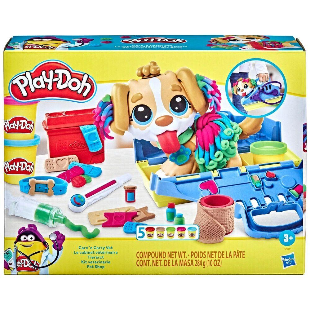 Play-Doh Care 'n Carry Vet Playset - TOYBOX