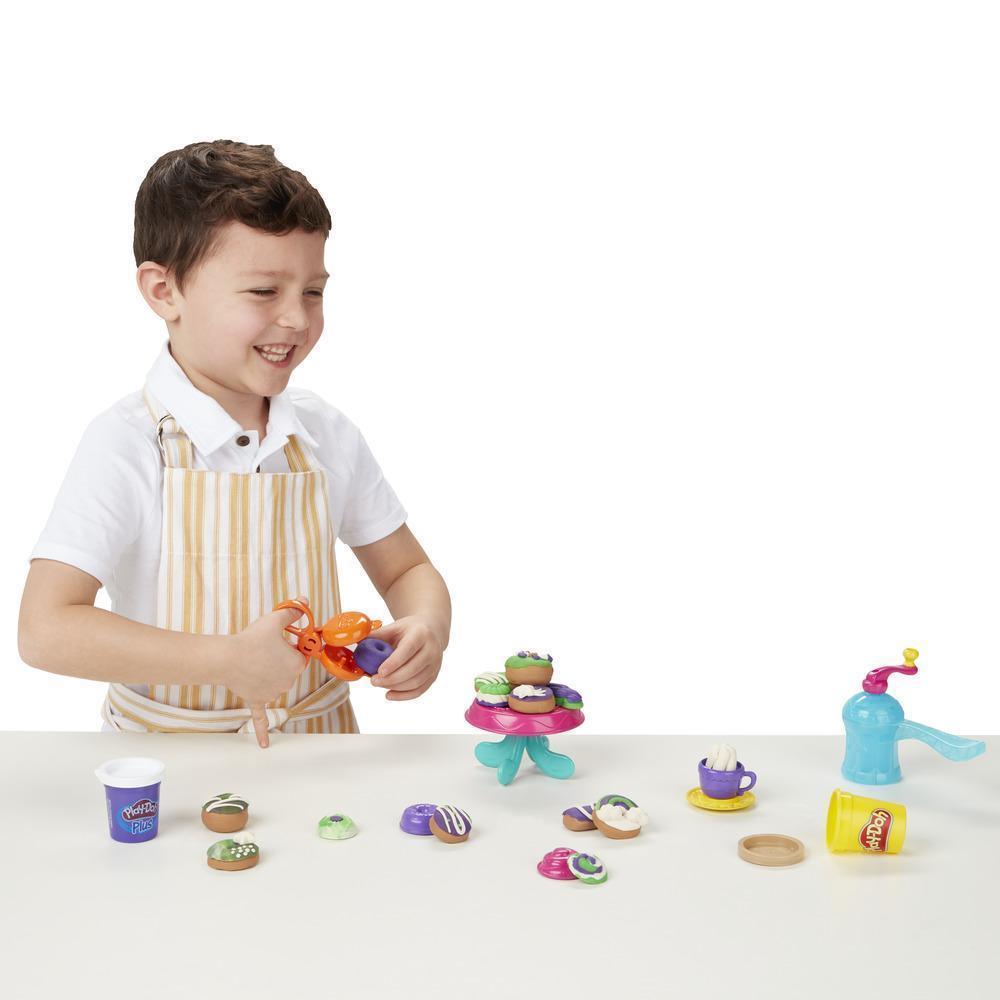 Play-Doh Kitchen Creations Delightful Donuts Set with 4 Colours - TOYBOX Toy Shop