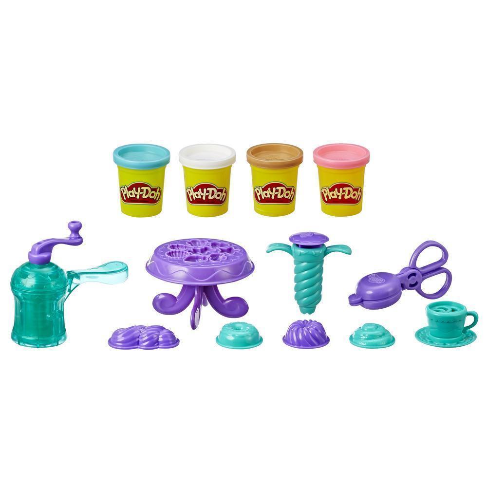 Play-Doh Kitchen Creations Delightful Donuts Set with 4 Colours - TOYBOX Toy Shop