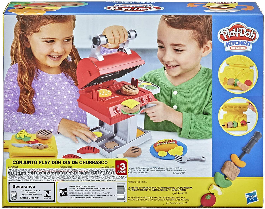 Play-Doh Kitchen Creations Grill 'n Stamp Playset - TOYBOX