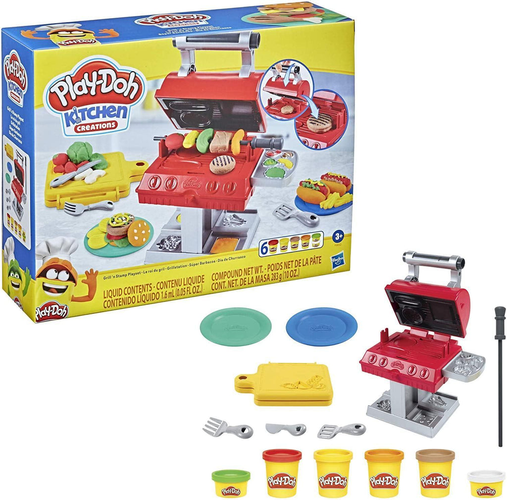 Play-Doh Kitchen Creations Grill 'n Stamp Playset - TOYBOX Toy Shop