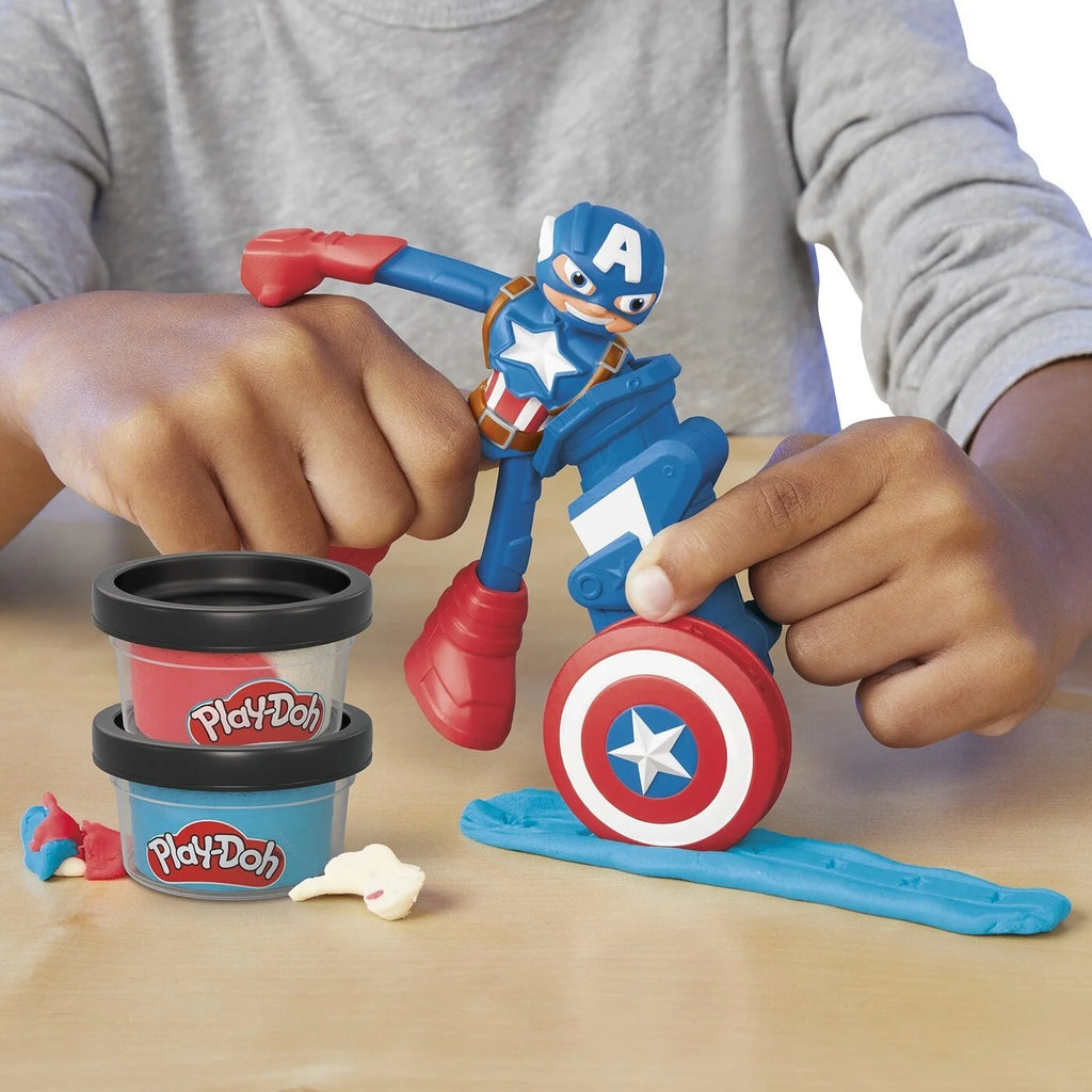 Play-Doh Marvel Captain America Stamping Shield - TOYBOX Toy Shop