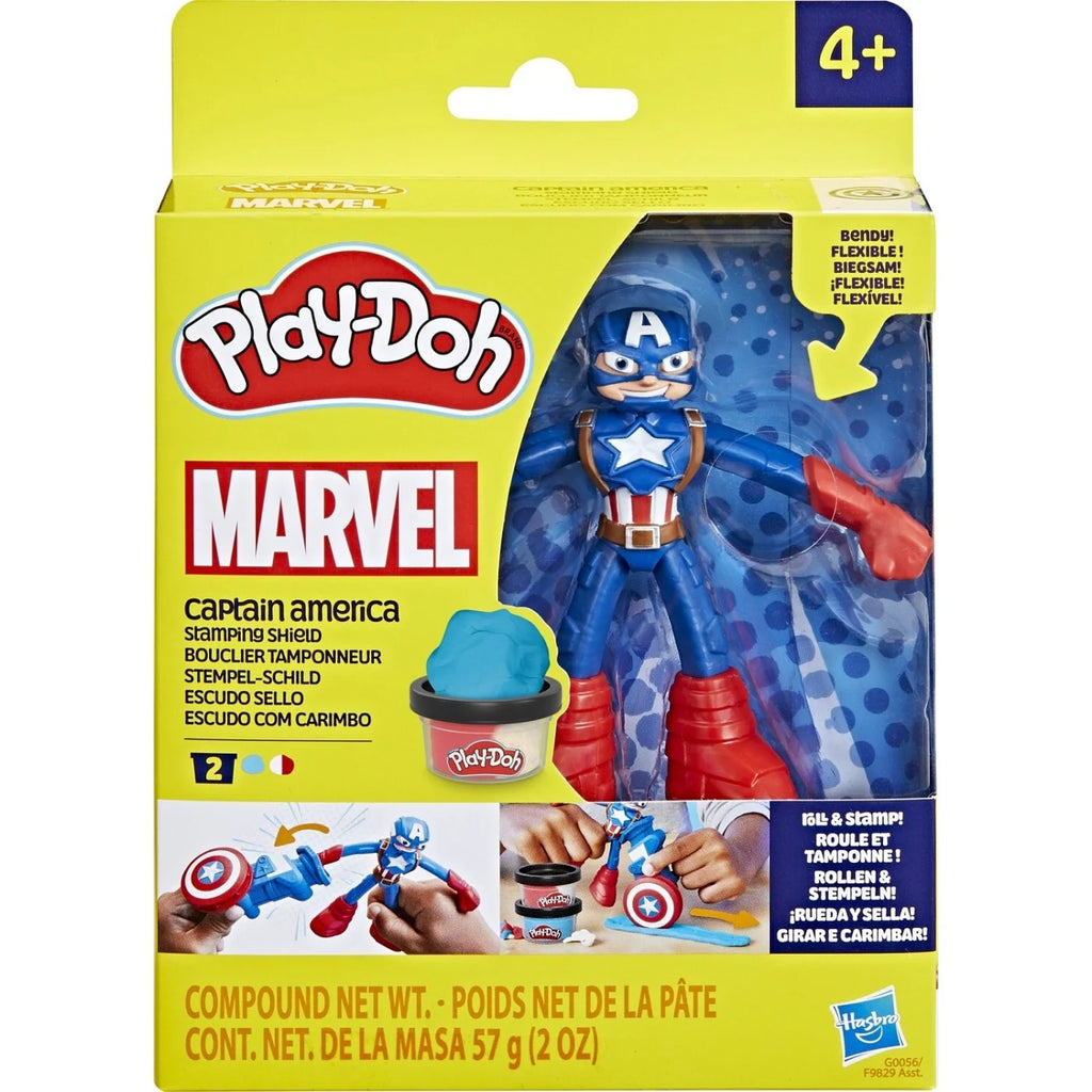 Play-Doh Marvel Captain America Stamping Shield - TOYBOX Toy Shop