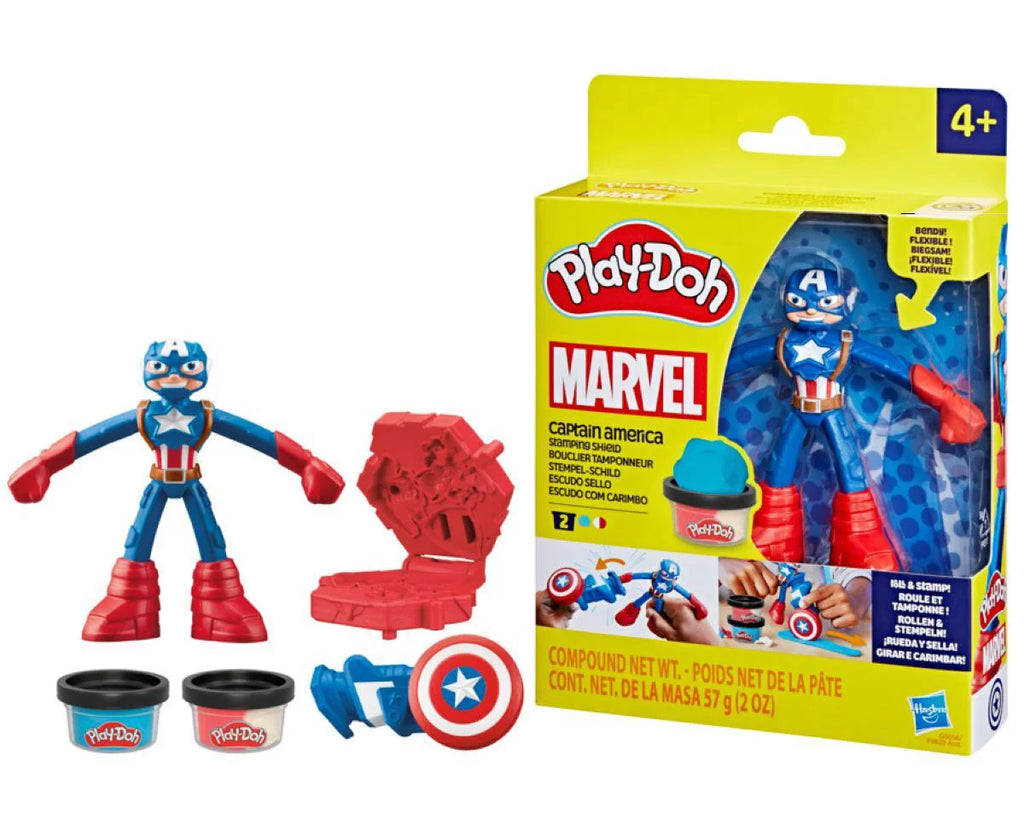 Play-Doh Marvel Stretch Action Figures - Assorted - TOYBOX Toy Shop