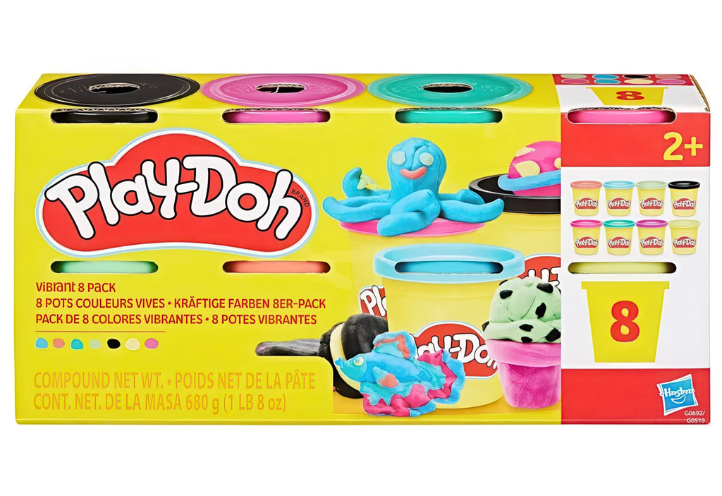 Play-doh Rainbow 8 Pack Assorted