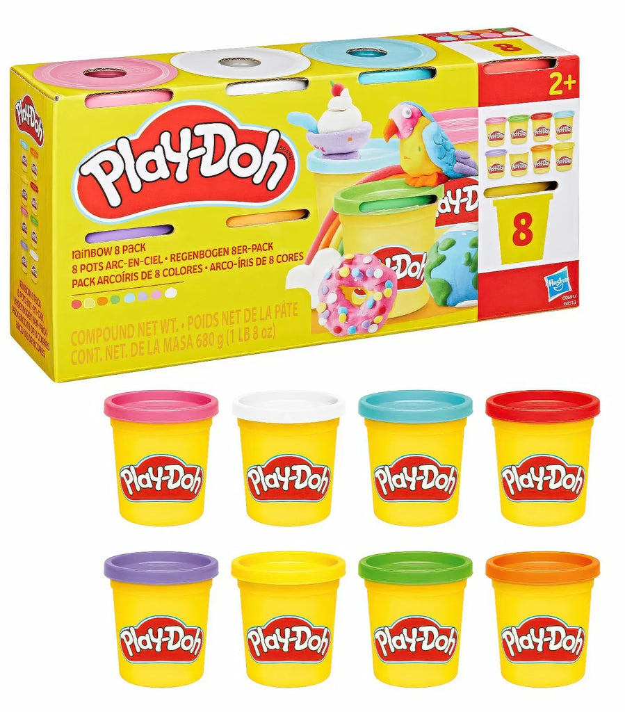 Play-doh Rainbow 8 Pack Assorted