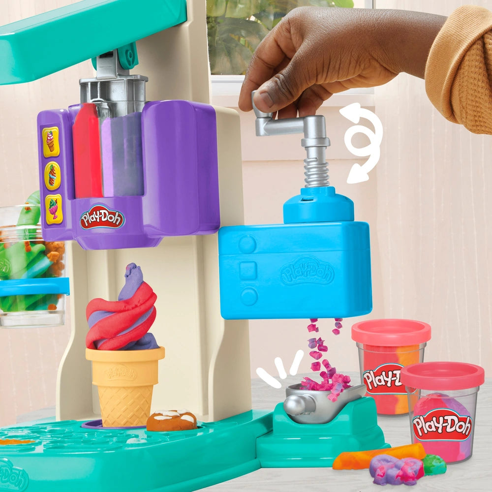 Play-Doh Rainbow Swirl Ice Cream Playset - TOYBOX Toy Shop