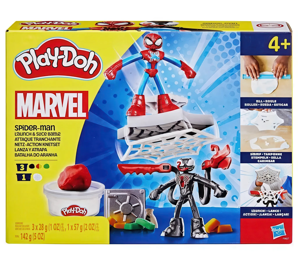 Play-Doh Spider-Man Launch and Slice Battle Set - TOYBOX Toy Shop